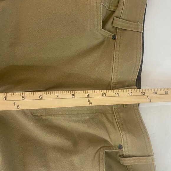 Brunt‎ Work Pants Mens Size 38x36 Khaki Outdoor Utility Workwear - Picture 9 of 11